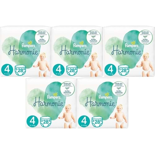 Prima Pampers Harmonie Bebek Bezi Beden:4 (9-14KG) Maxi 140 Adet Mega Ultra Fırsat Pk