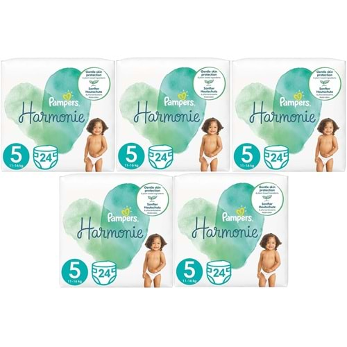 Prima Pampers Harmonie Bebek Bezi Beden:5 (11-16KG) Junior 120 Adet Mega Ultra Fırsat Pk