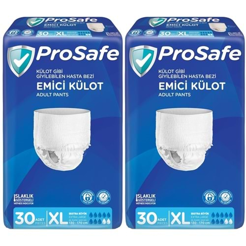 Prosafe Emici Külot Hasta Bezi XL-Extra Large 60 Adet (2PK*30)