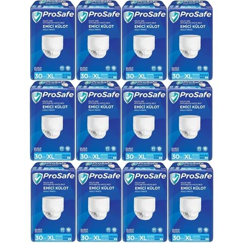 Prosafe Emici Külot Hasta Bezi XL-Extra Large 360 Adet (12PK*30)