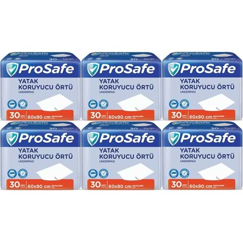 Prosafe Hasta Alt Açma Yatak Koruyucu Örtü 60*90CM 180 Adet (6PK*30)