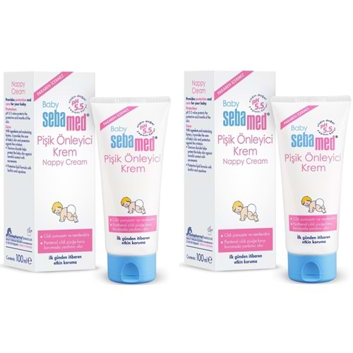 Sebamed Bebek Pişik Önleyici Krem 100ML (2 Li Set)