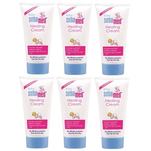 Sebamed Bebek Pişik Kremi 50ML 6 Lı Set