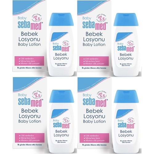 Sebamed Bebek Losyonu 200ML (4 Lü Set)