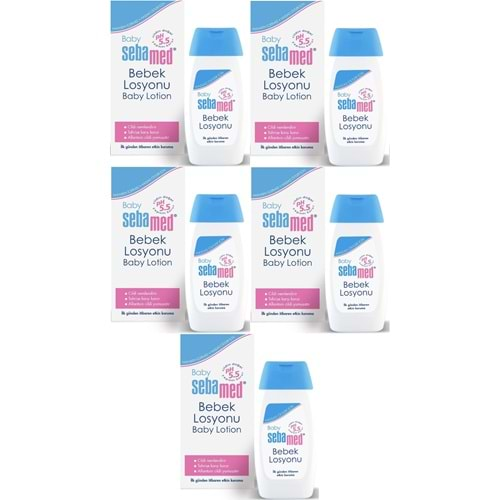 Sebamed Bebek Losyonu 200ML (5 Li Set)