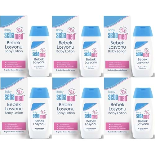 Sebamed Bebek Losyonu 200ML (6 Lı Set)