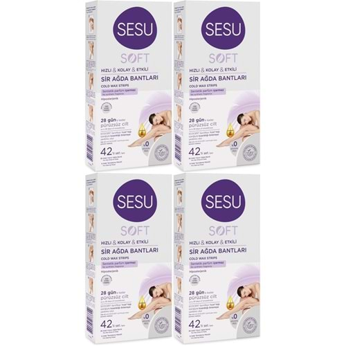 Sesu Sir Ağda Bandı 42 Li Pk Soft (4 Lü Set)