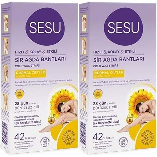 Sesu Sir Ağda Bandı 42 Li Pk Normal Ciltler (2 Li Set)