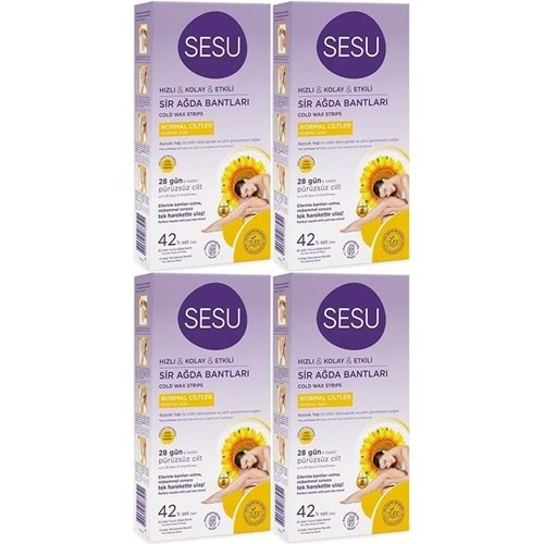 Sesu Sir Ağda Bandı 42 Li Pk Normal Ciltler (4 Lü Set)