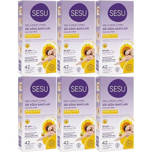 Sesu Sir Ağda Bandı 42 Li Pk Normal Ciltler (6 Lı Set)