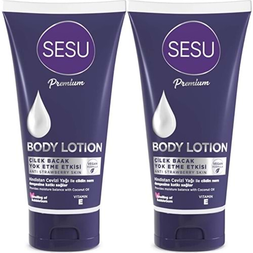 Sesu Vücut Losyonu 175ML (Body Lotıon) (2 Li Set)