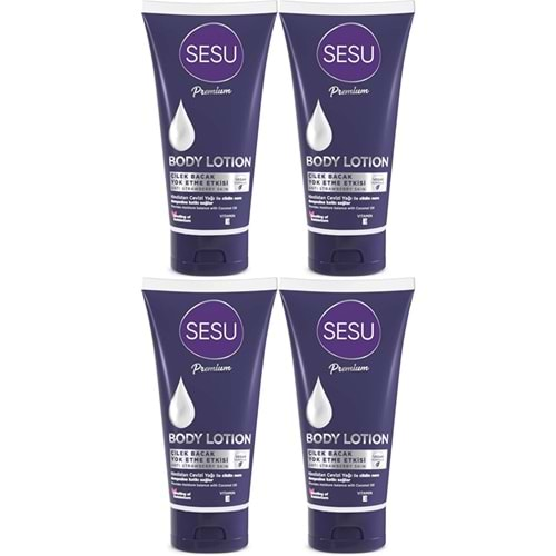 Sesu Vücut Losyonu 175ML (Body Lotıon) (4 Lü Set)