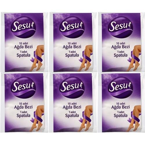 Sesu Ağda Bezi (Pk İçi 10 Lu) (6 Lı Set)