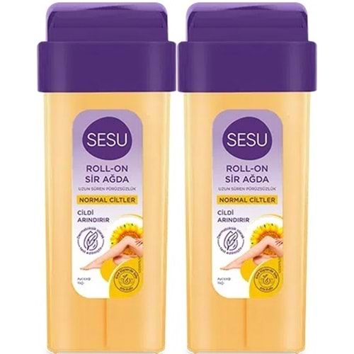 Sesu Roll-On Sir Ağda 100ML Sarı Normal Cilt (2 Li Set)