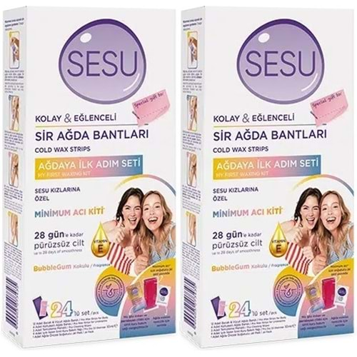 Sesu Sir Ağda Bandı 24 Lü Pk (Ağdaya İlk Adım Serisi) (2 Li Set)