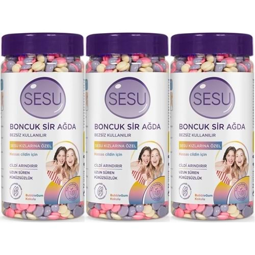 Sesu Boncuk Sir Ağda İlk Adım 250GR Hassas (3 Lü Set)