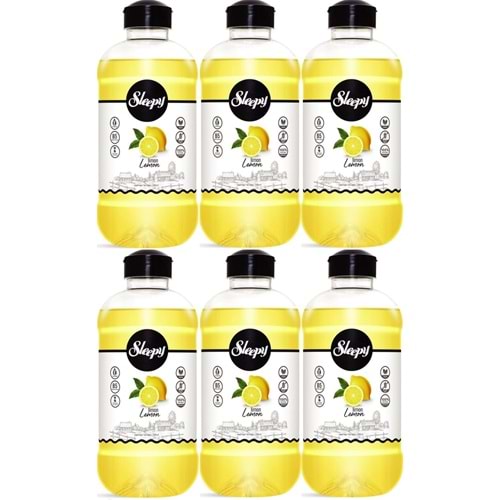Sleepy Sıvı Sabun 1500ML Lemon/Limon (6 Lı Set)