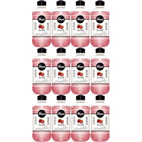 Sleepy Sıvı Sabun 1500ML Strawberry/Çilek (12 Li Set)