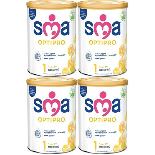 Sma Optipro 400GR No:1 Bebek Sütü (0-6 Ay) (4 Lü Set)