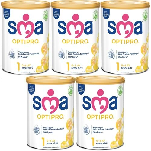 Sma Optipro 400GR No:1 Bebek Sütü (0-6 Ay) (5 Li Set)