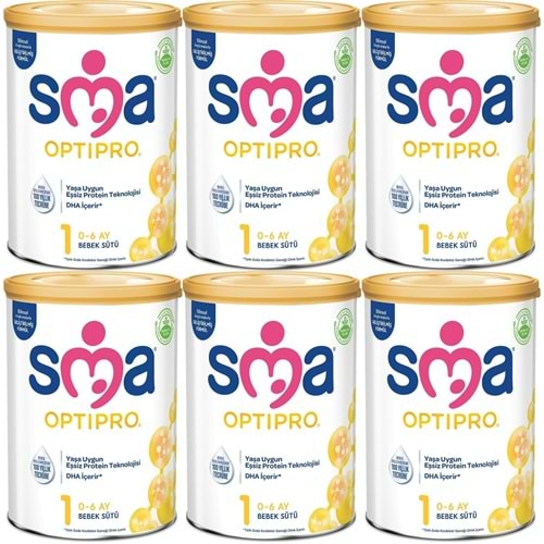 Sma Optipro 400GR No:1 Bebek Sütü (0-6 Ay) (6 Lı Set)