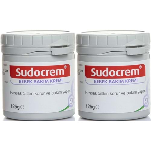 Sudocrem Cilt Bebek Bakım - Pişik Kremi 125GR (2 Li Set)