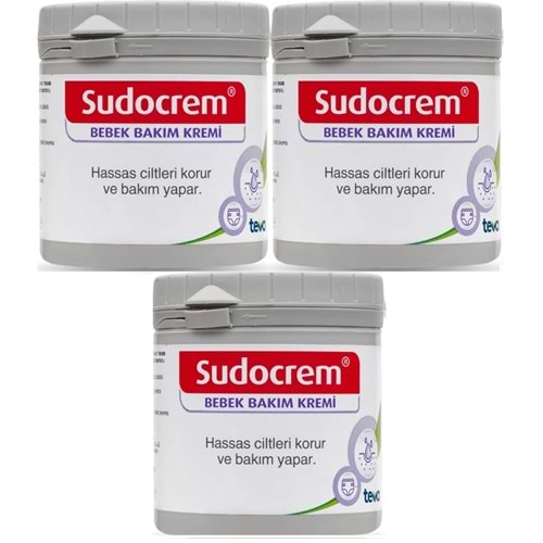 Sudocrem Cilt Bebek Bakım - Pişik Kremi 250GR (3 Lü Set)