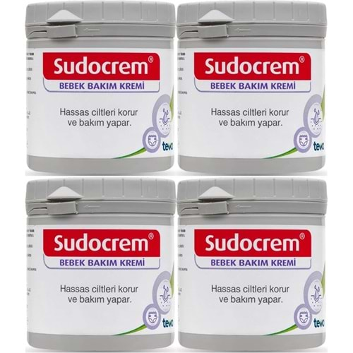 Sudocrem Cilt Bebek Bakım - Pişik Kremi 250GR (4 Lü Set)