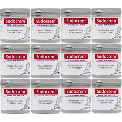 Sudocrem Cilt Bebek Bakım - Pişik Kremi 250GR (12 Li Set)