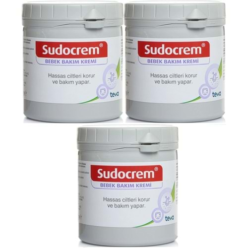 Sudocrem Cilt Bebek Bakım - Pişik Kremi 400GR (3 Lü Set)