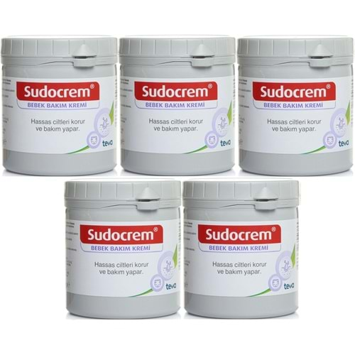 Sudocrem Cilt Bebek Bakım - Pişik Kremi 400GR (5 Li Set)