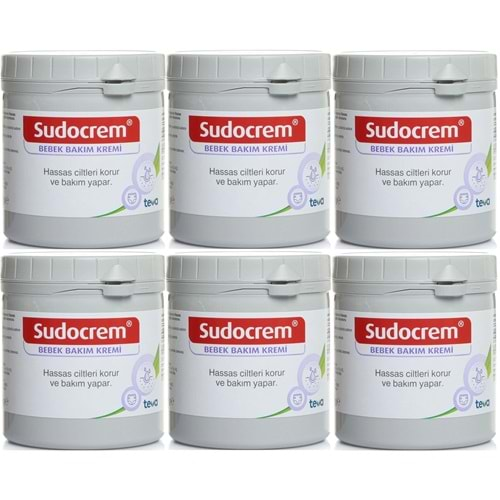 Sudocrem Cilt Bebek Bakım - Pişik Kremi 400GR (6 Lı Set)