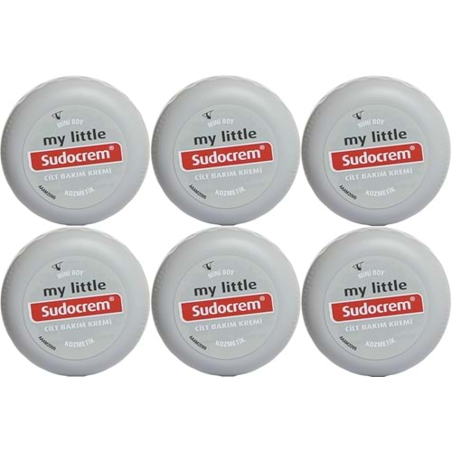 Sudocrem Cilt Bebek Bakım - Pişik Kremi 22GR (6 Lı Set) (Seyahat Boy)