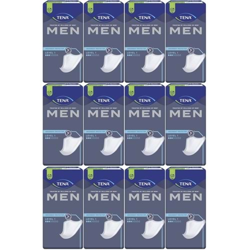 Tena Mesane Pedi Men/Erkek Level-1 288 Adet (12PK*24)