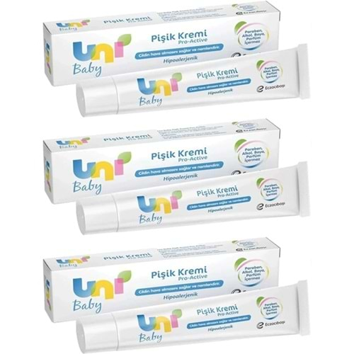 Uni Baby Pişik Kremi 30ML (3 Lü Set)