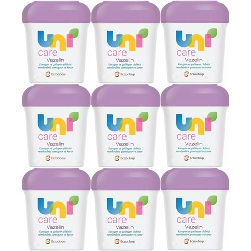 Uni Baby Vazelin 170ML Klasik (9 Lu Set)