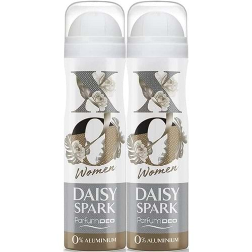 XO Deodorant 150ML Women-Kadın Daisy Spark (2 Li Set)