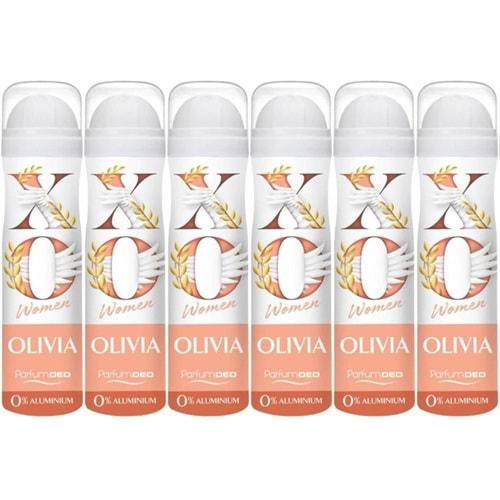 XO Deodorant 150ML Women-Kadın Olıvıa (6 Lı Set)