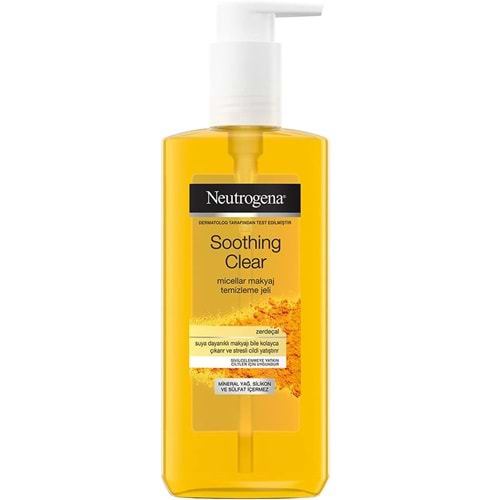 Neutrogena Soothing Clear Micellar Yüz Temizleme Jeli 200ML