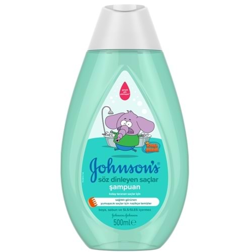 Johnsons Baby Bebek Şampuanı 500ML Kral Şakir Söz Dinleyen Saçlar