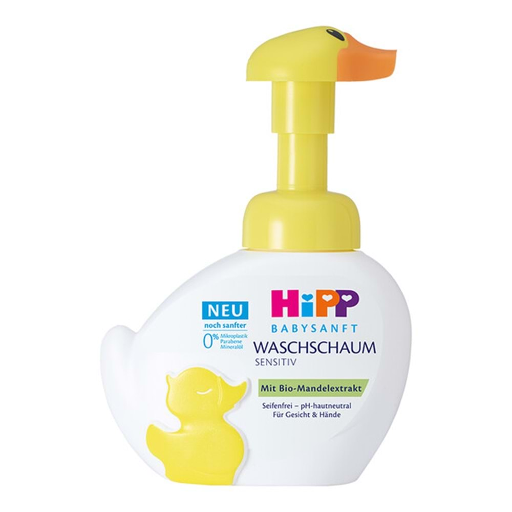 Hipp Babysanft Bebek/Çoçuk El Yıkama Köpüğü 250ML Pompalı