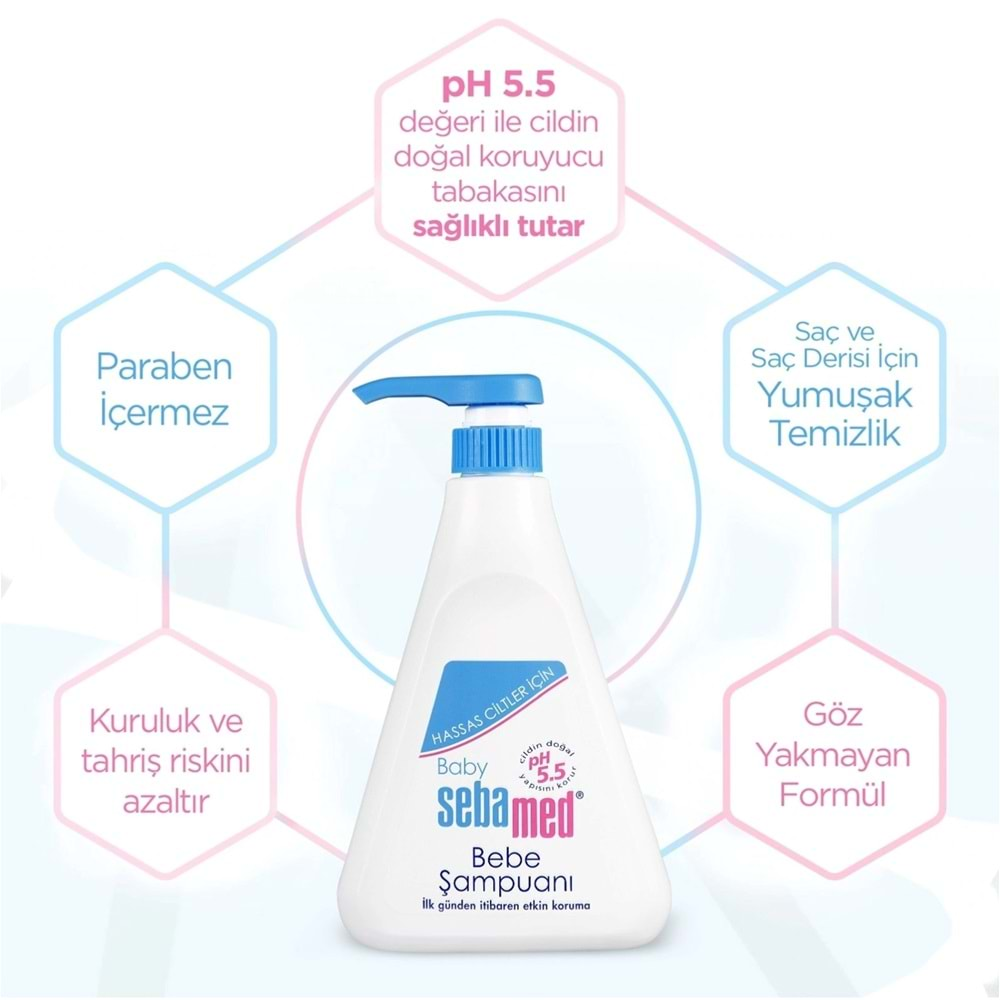 Sebamed Bebek Şampuanı 250ML Yeni Doğan