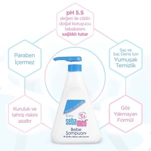 Sebamed Bebek Şampuanı 250ML Yeni Doğan