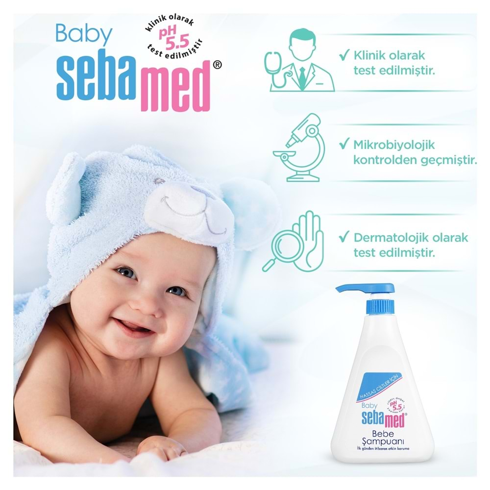 Sebamed Bebek Şampuanı 500ML Pompalı