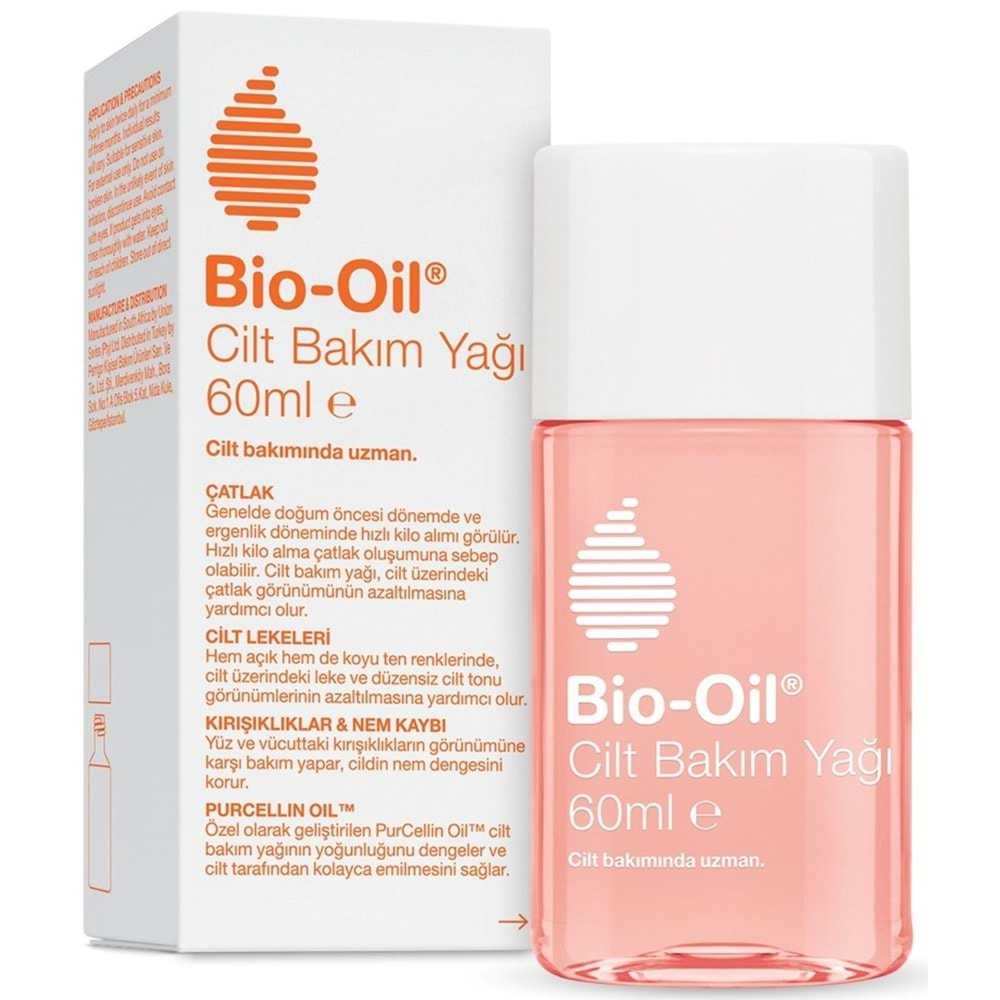 Bio-Oil Çatlak Oluşumunu Önleyici Cilt Bakım Yağı 60ML (Yeni Formül)