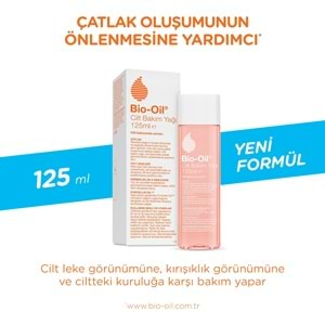 Bio-Oil Çatlak Oluşumunu Önleyici Cilt Bakım Yağı 125ML (Yeni Formül)