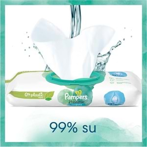 Prima Pampers Harmonie Islak Havlu Mendil Aqua Pure 48 Yaprak 3 Lü Set (144 Yaprak) Organik Pamuk