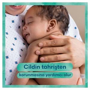 Prima Pampers Harmonie Islak Havlu Mendil Aqua Yeni doğan-New Baby 46 Yaprak Tekli Pk