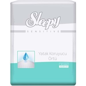 Sleepy Hasta Yatak Koruyucu 60*90Cm 30 Adet Tekli Pk