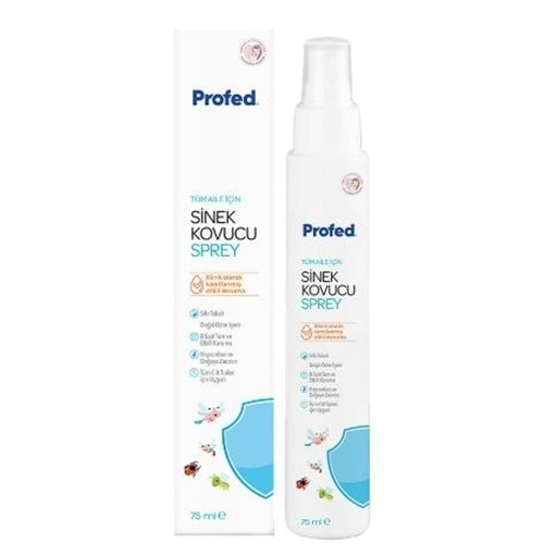 Profed Baby Doğal Sinek Kovucu - Kene ve Bit Türev Sprey 75ML (Anne ve Bebekler için)